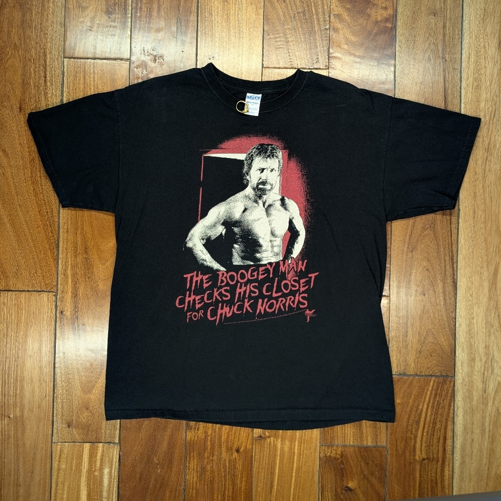 Chuck Norris Vintage Boogeyman T-shirt (L)